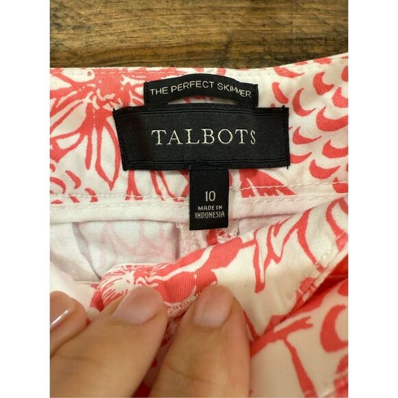 Talbots perfect skimmer dropped pants sz 10 or M - Picture 3 of 11